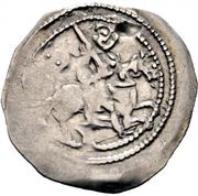 Denier - Otakar IV Fischau, Austria, 1164-1192 reverse image