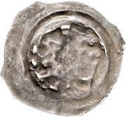 1 Pfennig - Ottokar II of Bohemia Graz, Austria, 1260-1276 reverse image