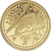 10 000 Yen - Heisei Ski Jumping obverse image