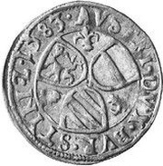3 Kreuzers - Charles II Francis of Austria, Austria, 1583 reverse image