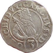 3 Kreuzers - Charles II Francis of Austria obverse image
