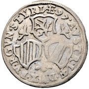 3 Kreuzers - Ferdinand II Graz, Austria, 1597 reverse image