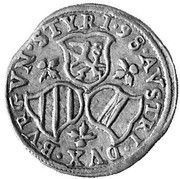 3 Kreuzers - Ferdinand II Graz, Austria, 1598-1603 reverse image
