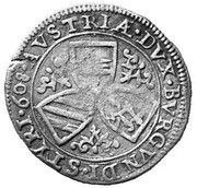 3 Kreuzers - Ferdinand II Graz, Austria, 1605-1617 reverse image