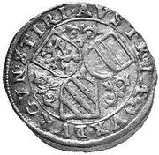 3 Kreuzers - Ferdinand II Graz, Austria, 1617 reverse image