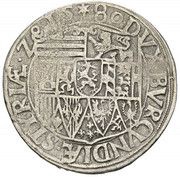 1 Thaler - Charles II Francis of Austria Graz, Austria, 1579-1584 reverse image