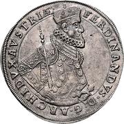 1 Thaler - Ferdinand II Graz obverse image