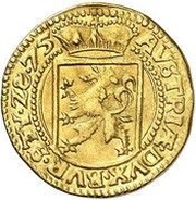 1 Ducat - Charles II Francis of Austria Graz, Austria, 1575-1577 reverse image