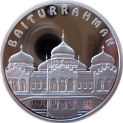 100 Tenge Baiturrahman, Kazakhstan, 2006 reverse image