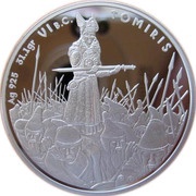 100 Tenge Tomiris, Kazakhstan, 2010 reverse image
