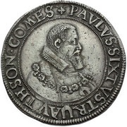 1 Thaler - Paul Sixtus I obverse image