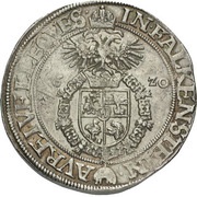1 Thaler - Paul Sixtus I, Austria, 1620 reverse image