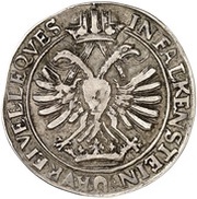 1 Thaler - Paul Sixtus I, Austria, 1621 reverse image