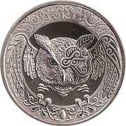 100 Tenge Eagle Owl, Kazakhstan, 2019 reverse image