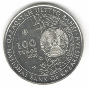 100 tenge Turanga, «TORAŃǴY» obverse image