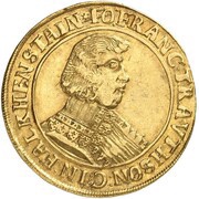 10 Ducats - Johann Franz obverse image