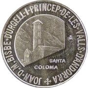 2 Diners - Joan Martí i Alanís Santa Coloma obverse image