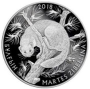 200 Tenge Sable, Kazakhstan, 2018 reverse image