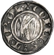 Eagle Groschen /Adlergroschen - Meinhard II obverse image