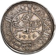 1 Guldiner - Sigismund Hall reverse image
