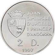 2 Diners - Joan Martí i Alanis XVIII Winter Olympic Games obverse image