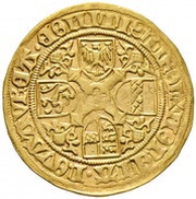 1 Goldgulden In the name of Sigismund; Hall mint reverse image