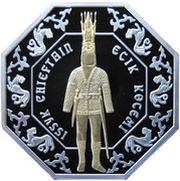 500 Tenge Issyk Chieftain, Kazakhstan, 2011 reverse image
