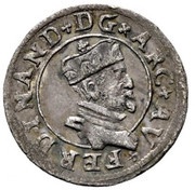 1 Kreuzer - Ferdinand II of Tyrol obverse image