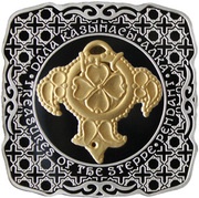 500 Tenge Pendant, Kazakhstan, 2015 reverse image