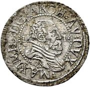 1 Kreuzer - Maximilian III Hall obverse image