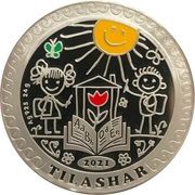 500 Tenge Tilashar, Kazakhstan, 2021 reverse image
