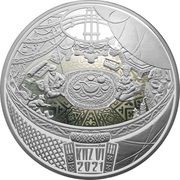 500 Tenge Kiiz Ui, Kazakhstan, 2021 reverse image