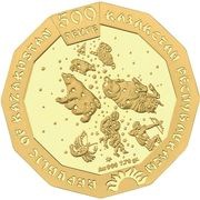 500 Tenge Year of the Tiger obverse image