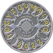 500 Tenge Togyzqumalaq (black-proof), Kazakhstan, 2022 reverse image