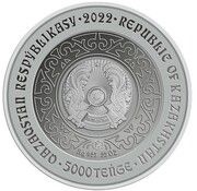 5000 Tenge - Burkit obverse image