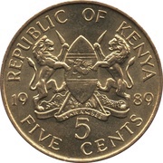 5 Cents obverse image