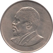 1 Shilling Without legend reverse image