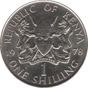1 Shilling With legend obverse image