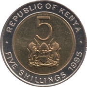 5 Shillings obverse image