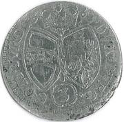 3 Kreuzers - Sigismund Franz Hall, Austria, 1663-1665 reverse image