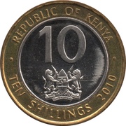 10 Shillings Magnetic obverse image