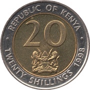 20 Shillings obverse image