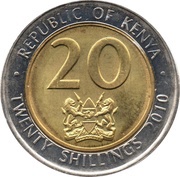 20 Shillings Magnetic obverse image