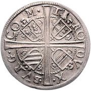 6 Kreuzers - Ferdinand II of Tyrol, Austria, 1577-1595 reverse image