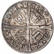 6 Kreuzers - Ferdinand II of Tyrol, Austria, 1577-1595 reverse image