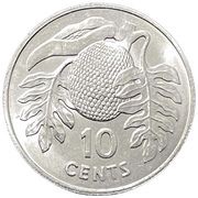 10 Cents reverse image