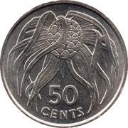50 Cents reverse image