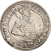 10 Kreuzers - Ferdinand II of Tyrol Mühlau obverse image