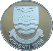 5 Dollars Discoverer of Kiribati obverse image