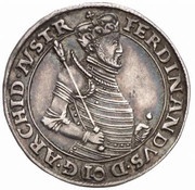 10 Kreuzers - Ferdinand II of Tyrol Mühlau-Hall obverse image